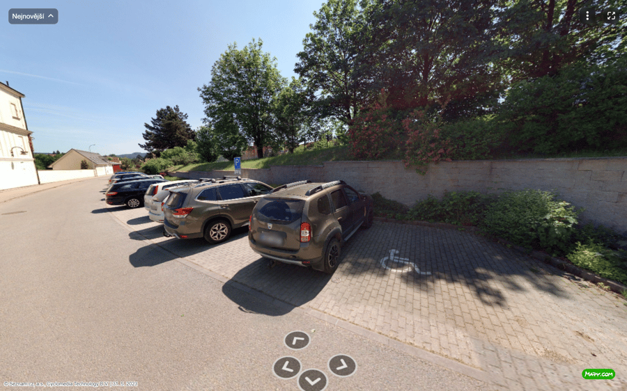 Parkoviště ul. Pod Klášterem, Letovice