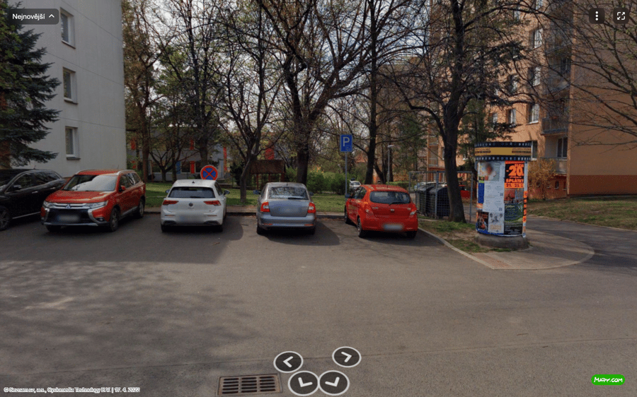 Parkoviště Topolčianská ul., Litoměřice