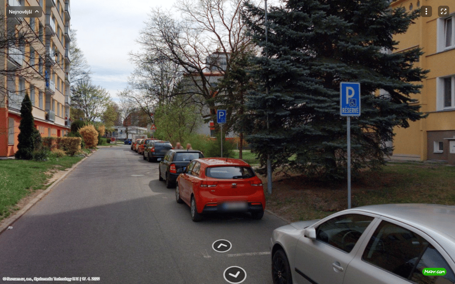 Parkoviště Vrchlického ul., Litoměřice