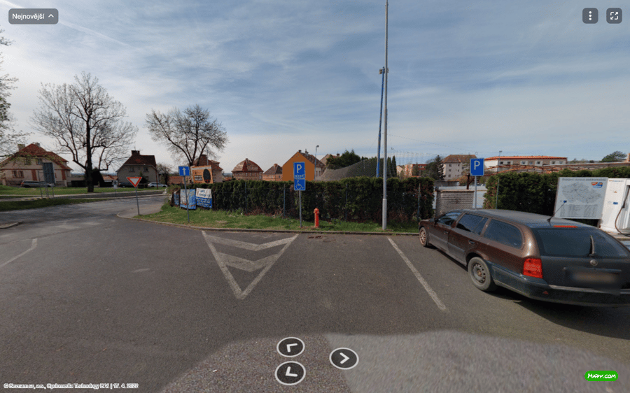 Parkoviště ul. Kocandě, Litoměřice