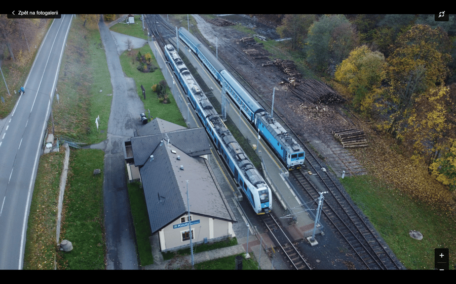 Vlaková zastávka Kouty nad Desnou