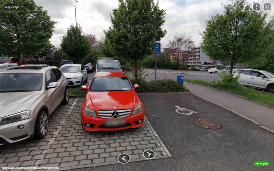 Parkoviště ul. K Barrandovu, Praha 5