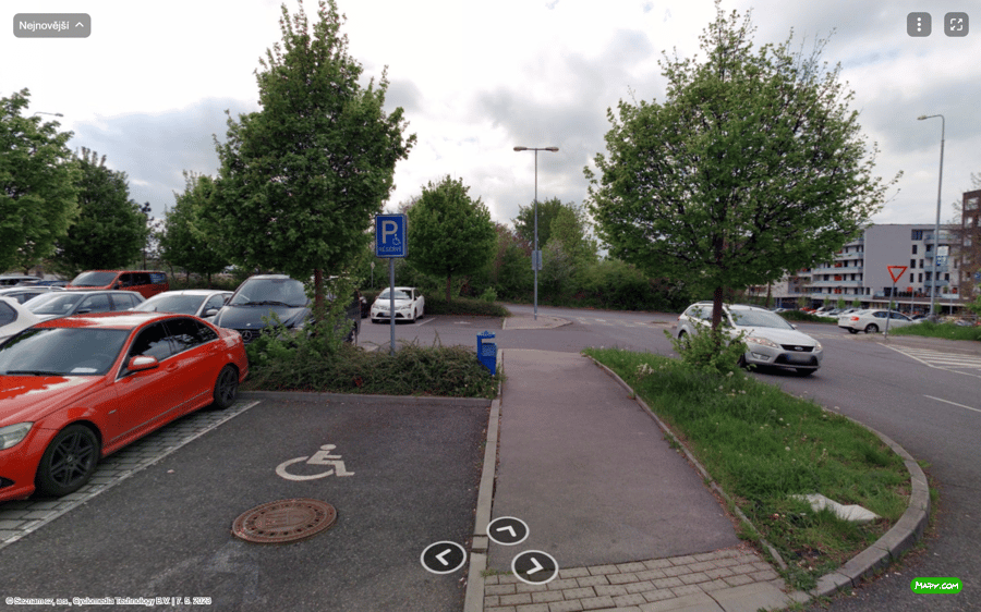 Parkoviště ul. K Barrandovu, Praha 5