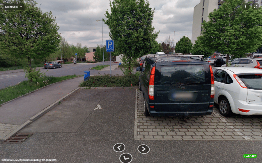 Parkoviště ul. K Barrandovu, Praha 5