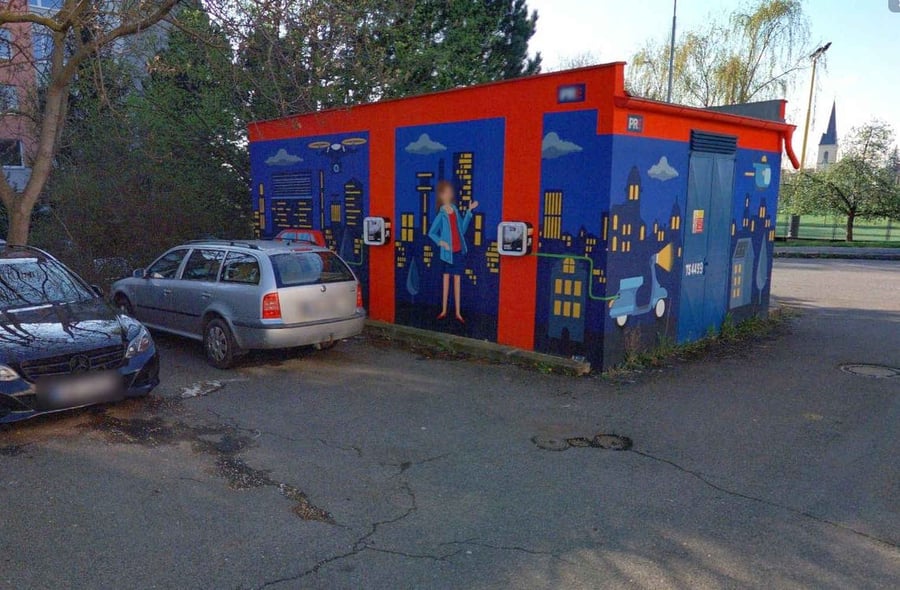 Nabíjecí stanice Lýskova ul., Praha 13 – Stodůlky