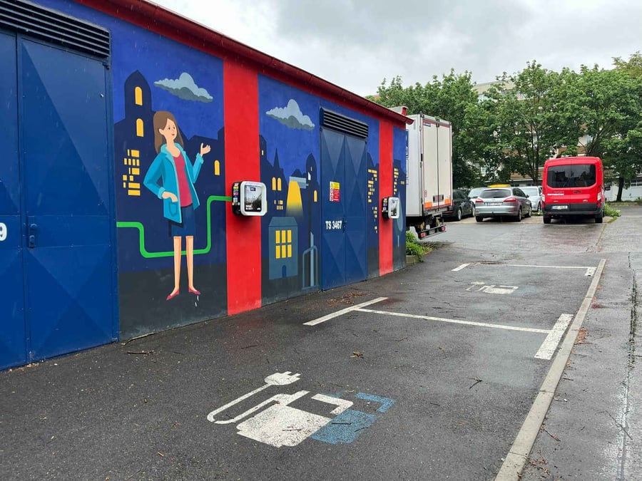 Nabíjecí stanice Butovická ul.,  Praha