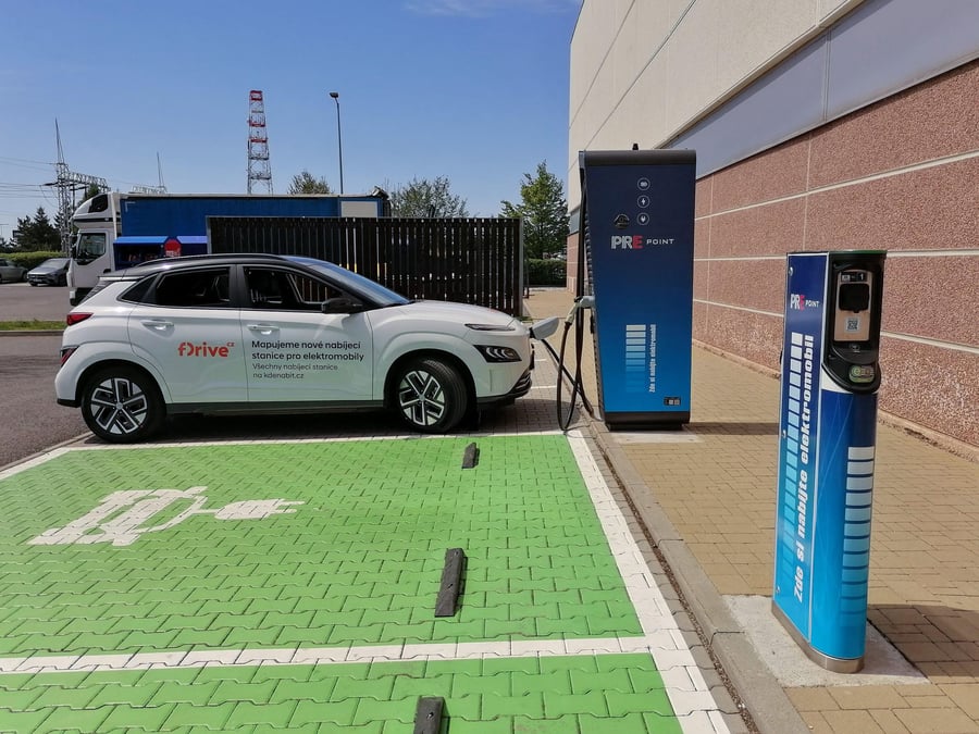 Nabíjecí stanice Řevnická ul., Praha-Zličín