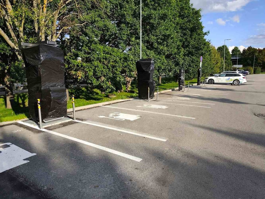 Nabíjecí stanice ul. U Nádraží, Písek