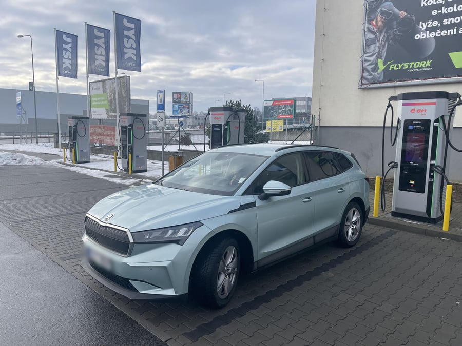 Nabíjecí stanice Velké Meziříčí Karlov