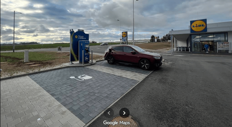 Nabíjecí stanice ul. Na Dolině Velká Bíteš