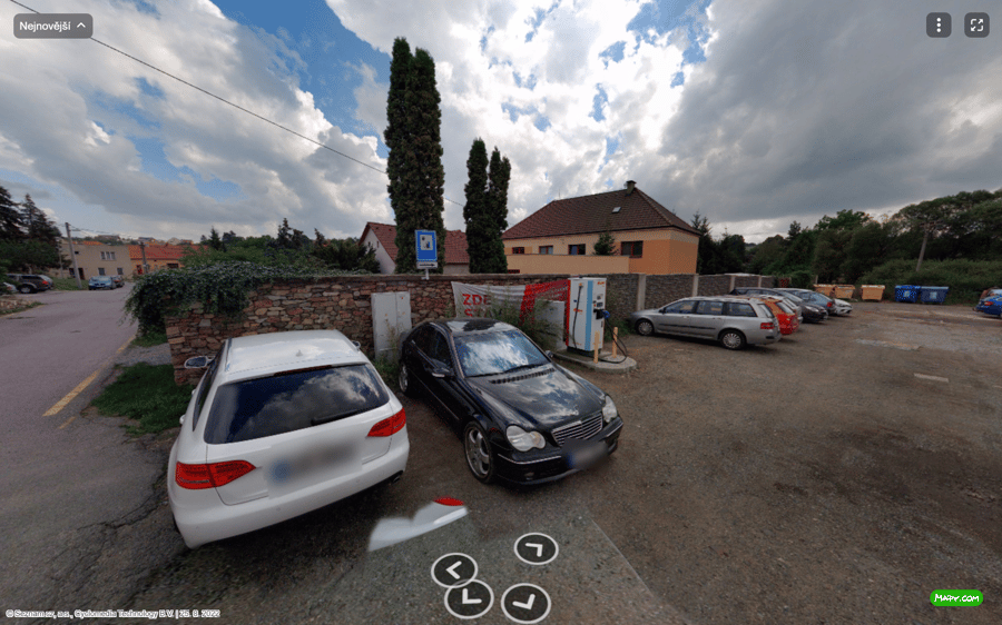 Nabíjecí stanice ul. Pod Hradbami Velká Bíteš