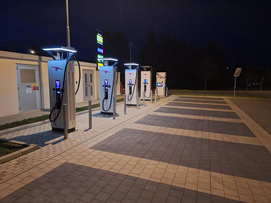 Nabíjecí stanice Průmyslová ul., Turnov 1