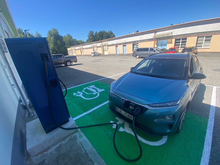 Nabíjecí stanice Moravská ul., Jeseník