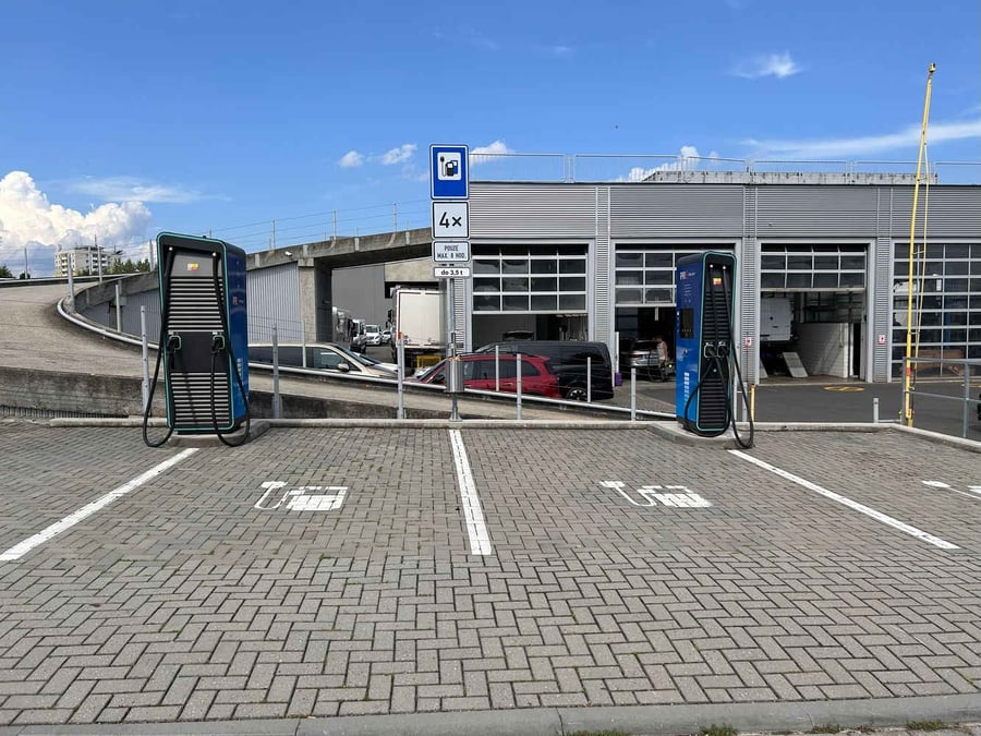 Nabíjecí stanice ul. Horní lán, Olomouc