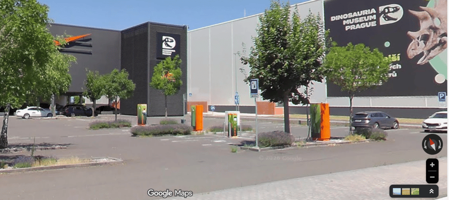 Nabíjecí stanice ul. Ke Kopanině, Tuchoměřice