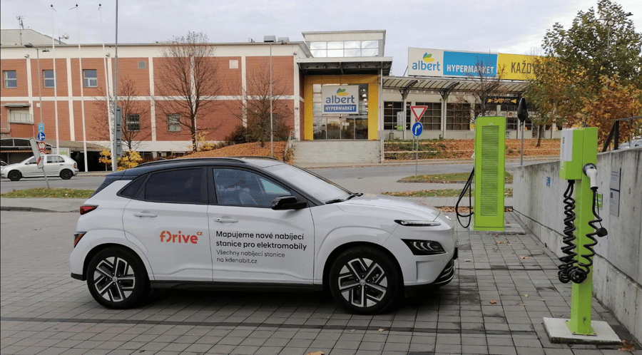Nabíjecí stanice tř. Tomáše Bati Zlín