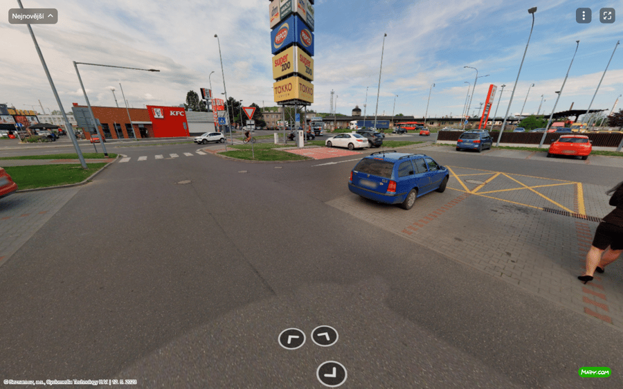 Nabíjecí stanice - OC Nádražní ul. Valašské Meziříčí