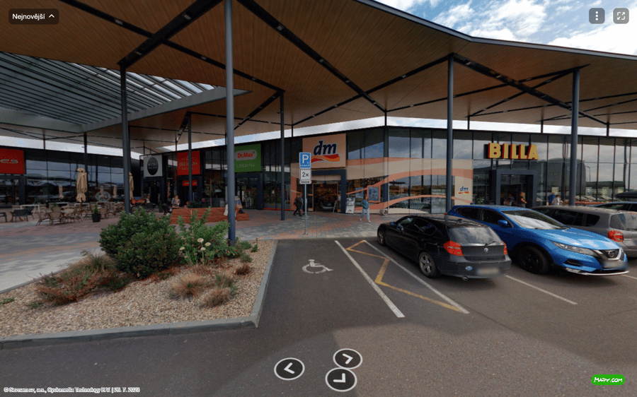 Parkoviště Dobšická ul., Znojmo