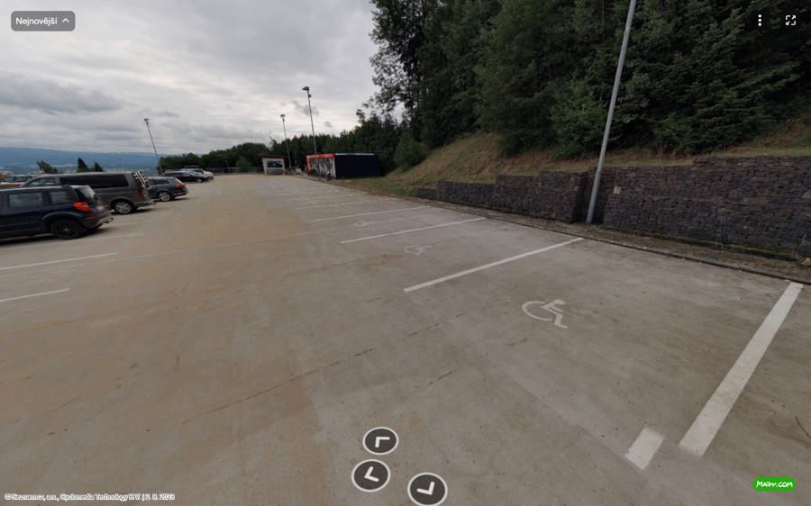 Parkoviště Ještědská ul., Liberec