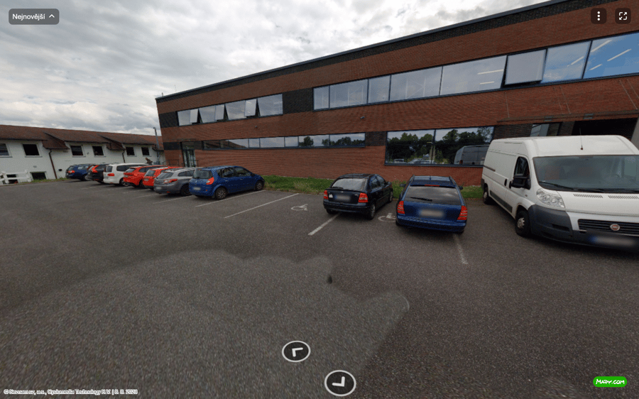 Parkoviště Ampérova ul., Liberec