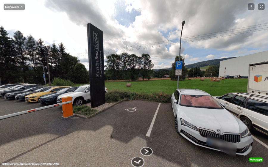 Parkoviště Obilná ul., Liberec