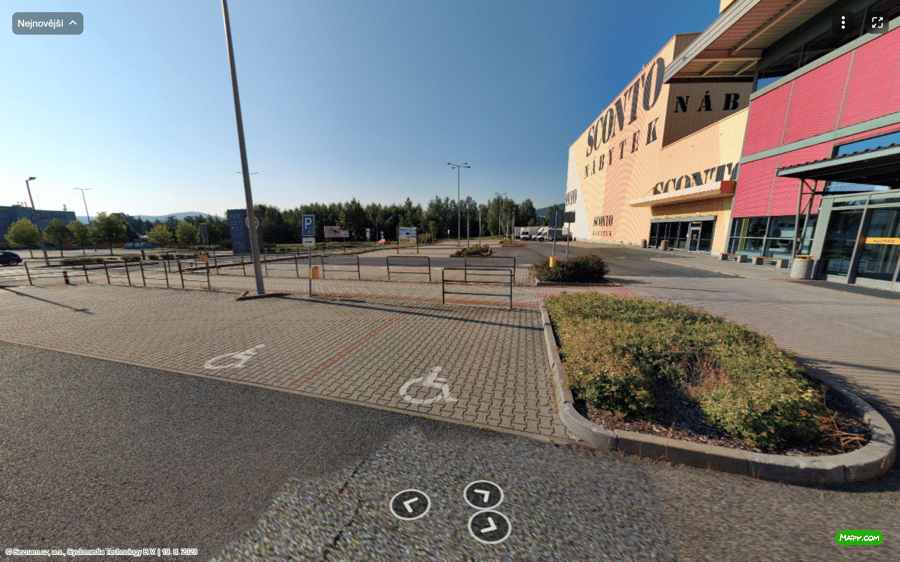 Parkoviště ul. České mládeže, Liberec