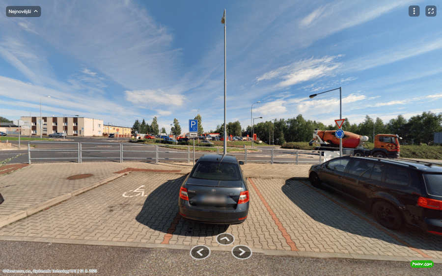 Parkoviště ul. České mládeže, Liberec