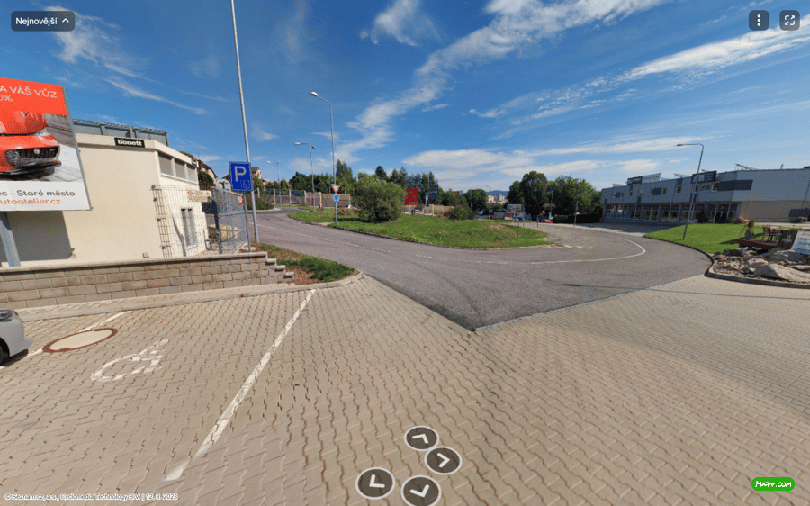 Parkoviště Doubská ul., Liberec