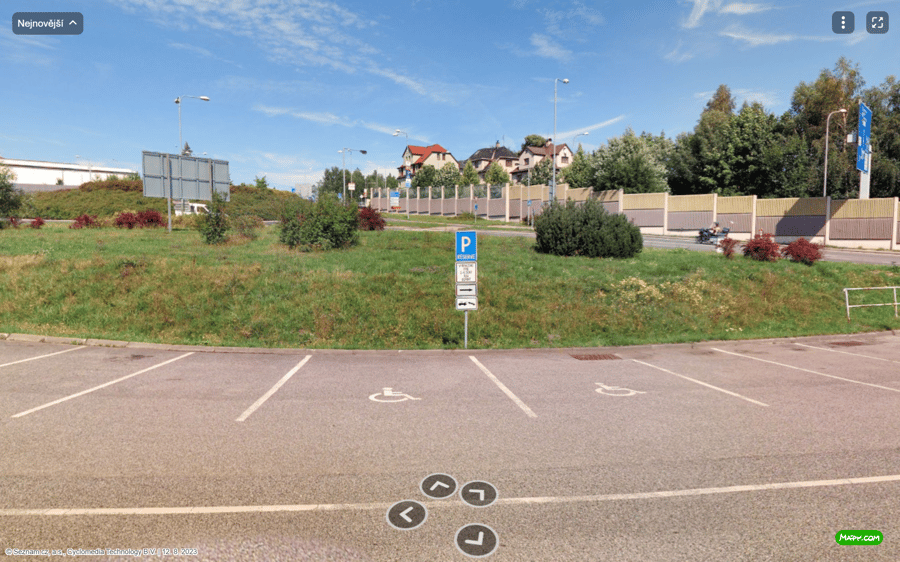 Parkoviště Doubská ul., Liberec