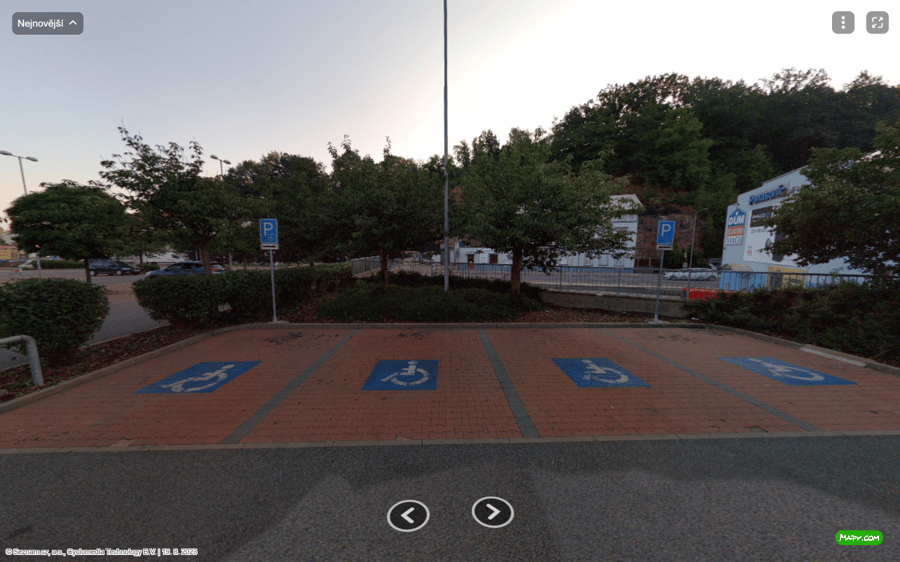 Parkoviště Dr. M. Horákové, Liberec