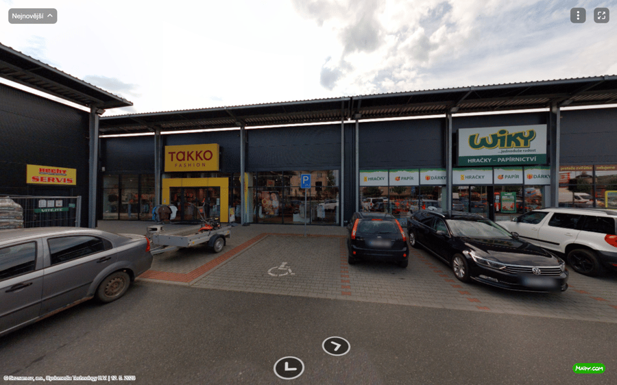 Parkoviště Nádražní ul., Valašské Meziříčí