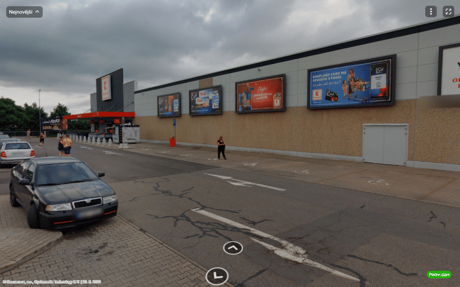 Parkoviště ul. Červené Vršky, Benešov