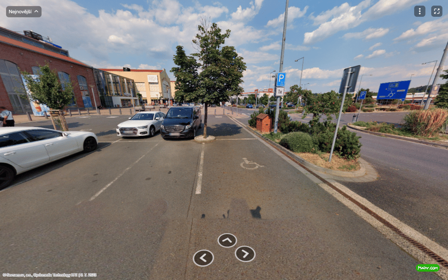 Parkoviště Písecká ul., Plzeň 8