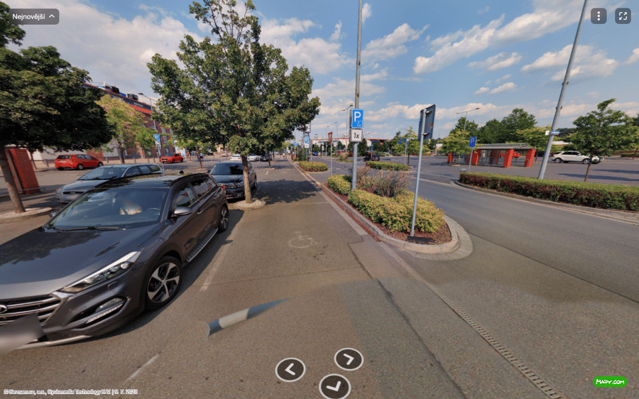 Parkoviště Písecká ul., Plzeň 8