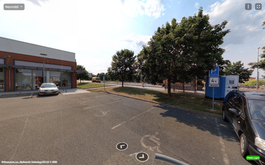 Parkoviště Písecká ul., Plzeň 8