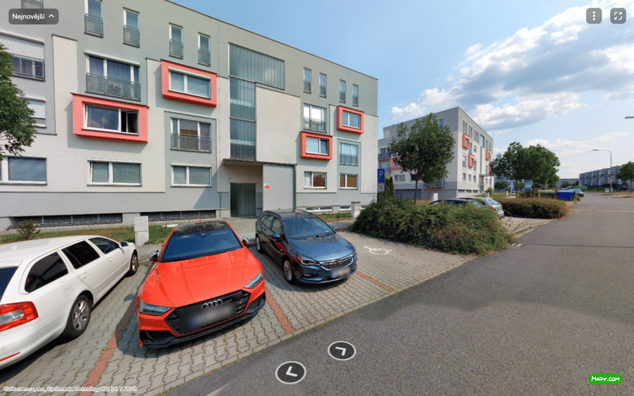 Parkoviště Vstupní ul., Plzeň 8