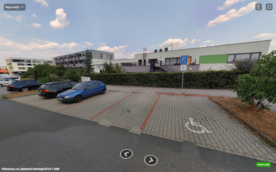 Parkoviště Parková ul., Plzeň 8