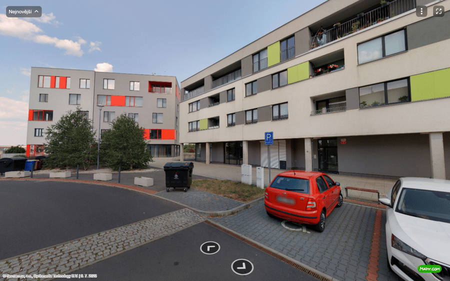 Parkoviště Vltavínová ul., Plzeň 8