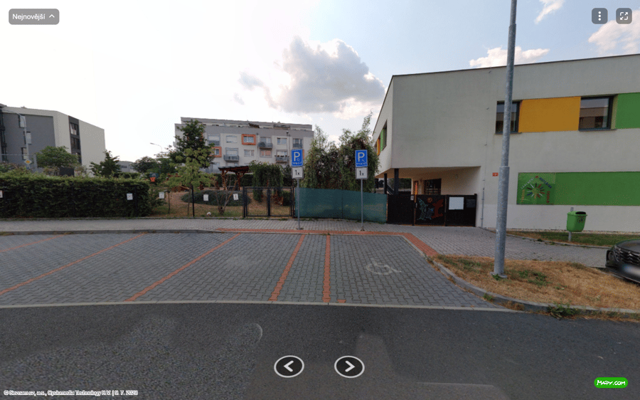 Parkoviště Vltavínová ul., Plzeň 8