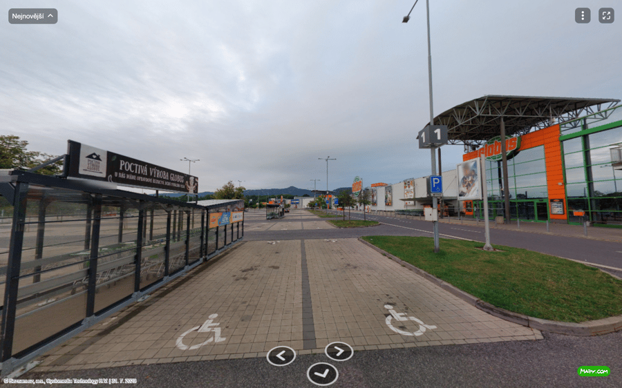 Parkoviště Sousedská ul., Liberec