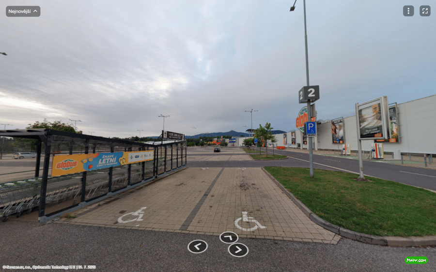 Parkoviště Sousedská ul., Liberec