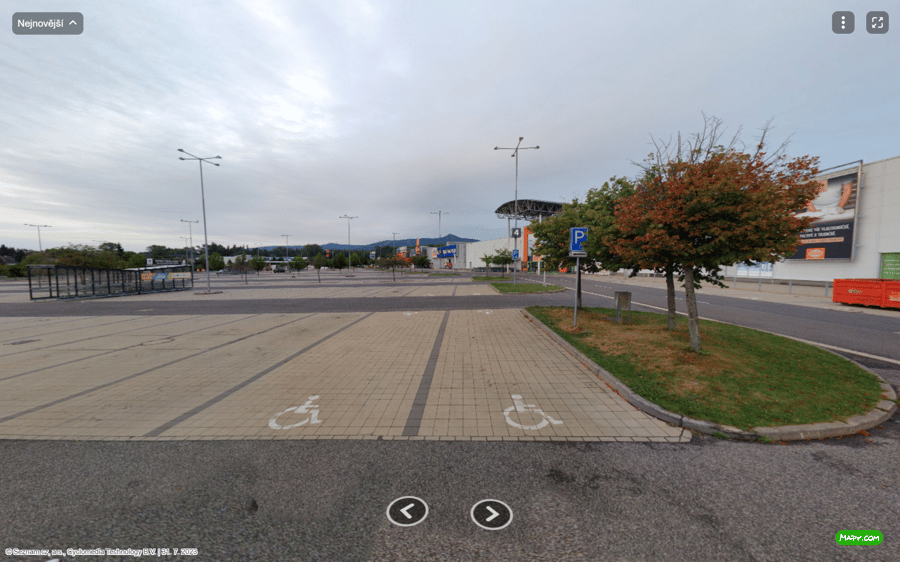 Parkoviště Sousedská ul., Liberec