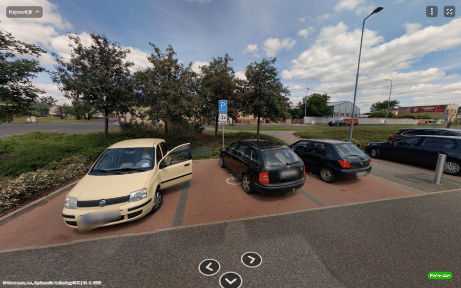 Parkoviště ul. B. Egermanna, Nový Bor