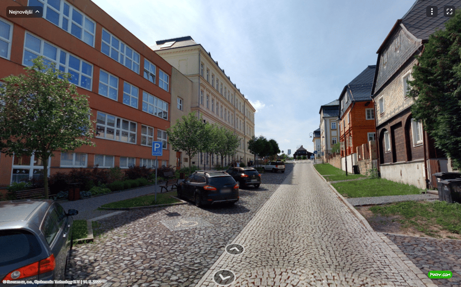 Parkoviště Kalinova ul., Nový Bor