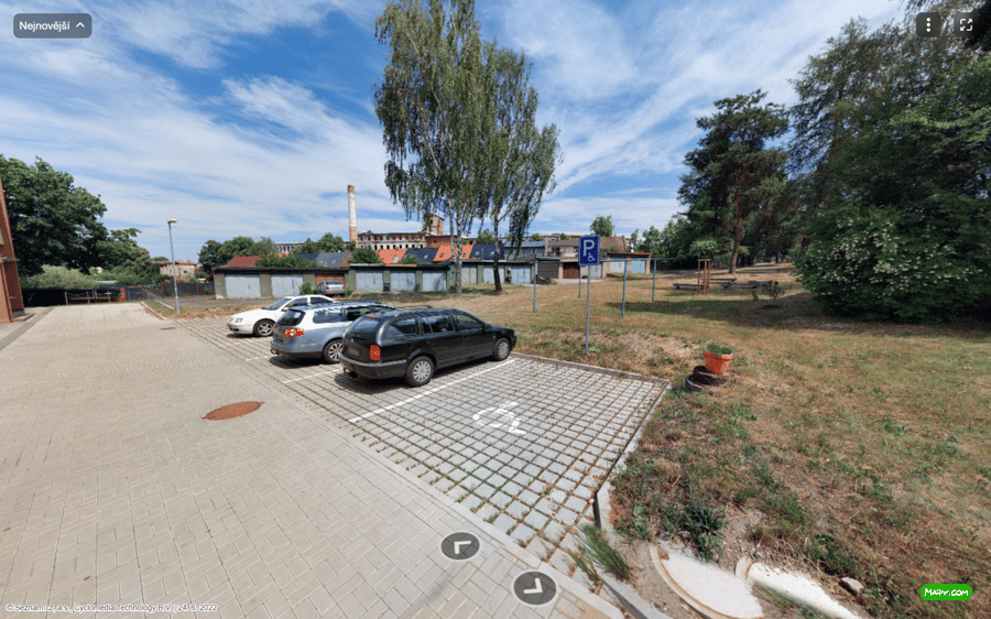 Parkoviště ul. U Nemocnice, Mimoň
