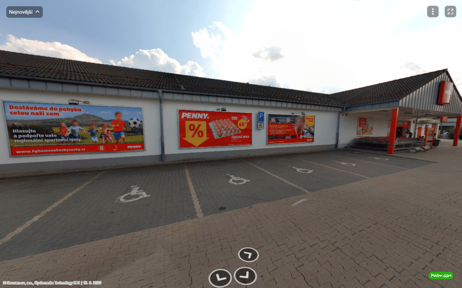 Parkoviště Husova ul., Mimoň