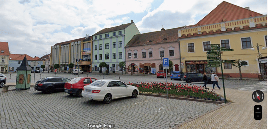 Parkoviště nám. Svobody, Vodňany