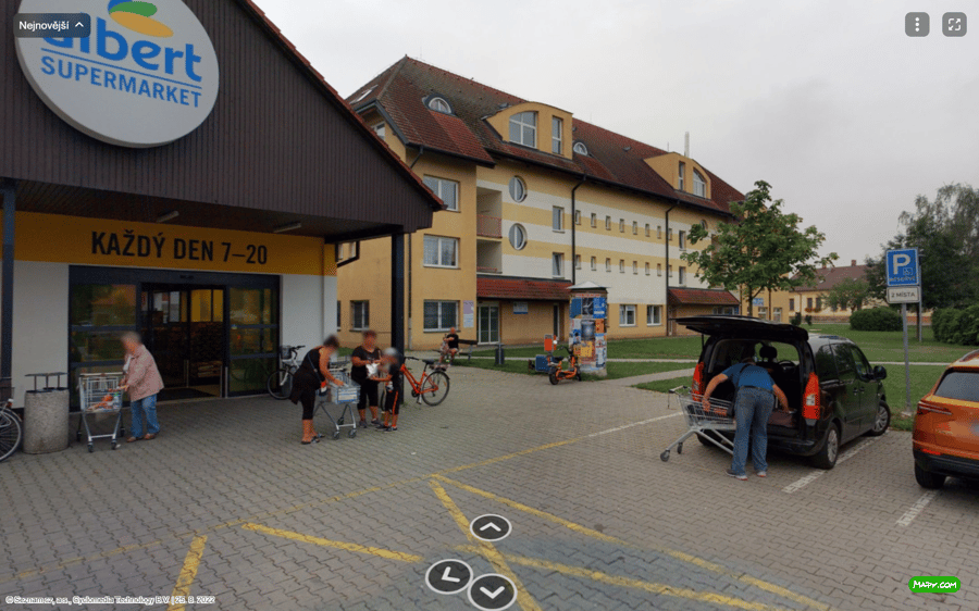 Parkoviště Nádražní ul., Vodňany