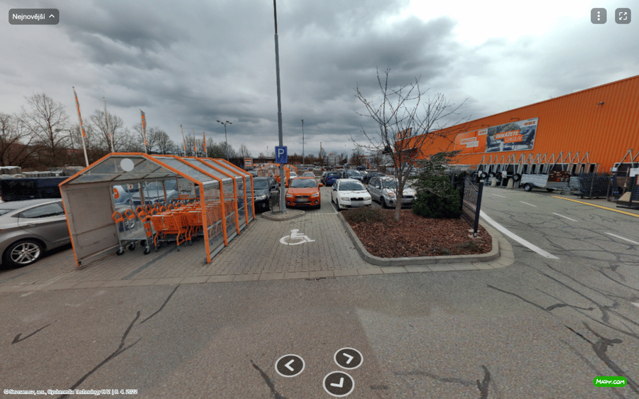 Parkoviště ul. U Nádraží, Písek