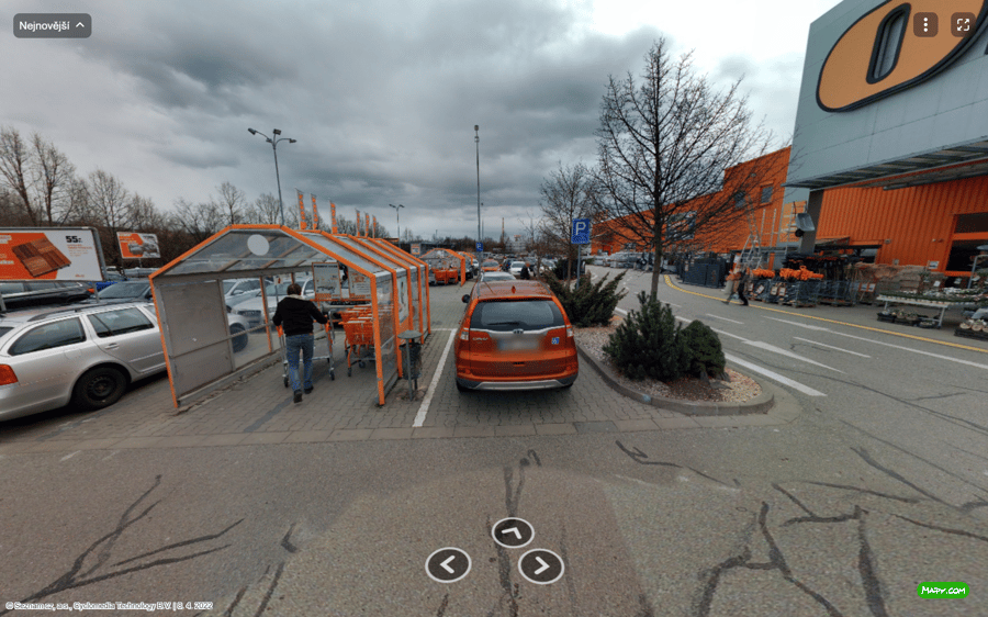 Parkoviště ul. U Nádraží, Písek